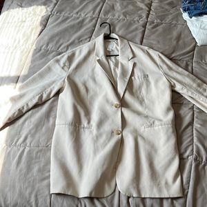 H&M single breasted oversized blazer